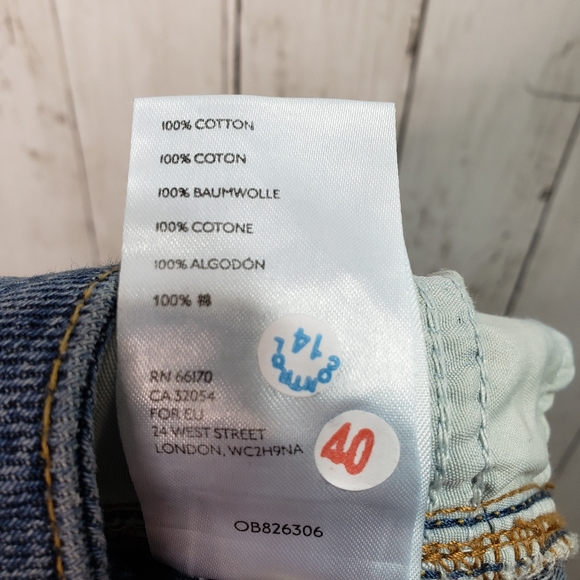 New! We the Free People Women's Mini Skirt Distres - Picture 9 of 9